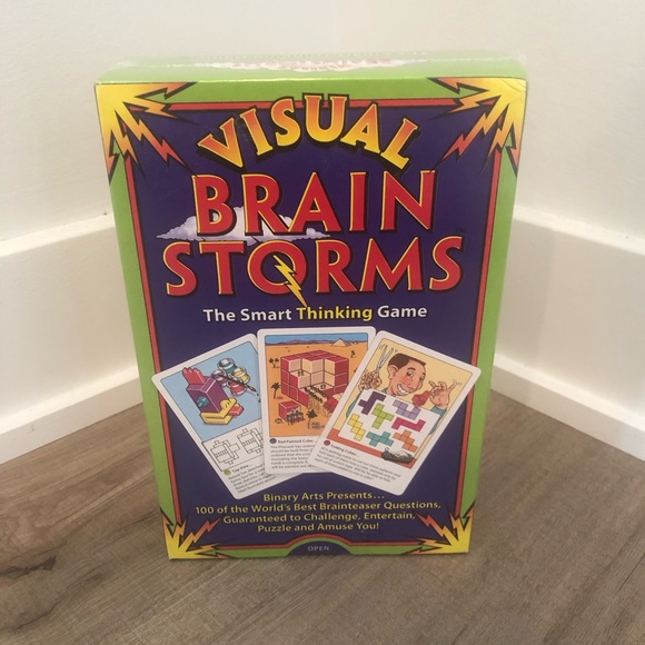 New and Sealed Binary Arts Visual Brain Storms The Smart Thinking Game - Picture 1 of 2